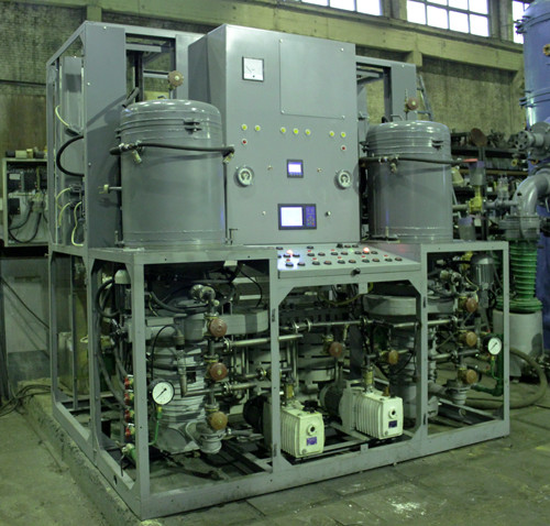 СГВ-2.4.2/15 И3 — Электропечь сопротивления двухколпаковая вакуумная